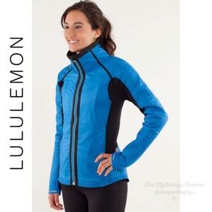 Lululemon Blue and Black Full Zip Jacket